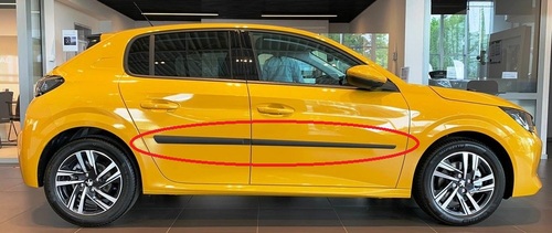 Seitenleisten-Satz f�r Peugeot 208 II 2. Generation auch e-208 ab 06/2019