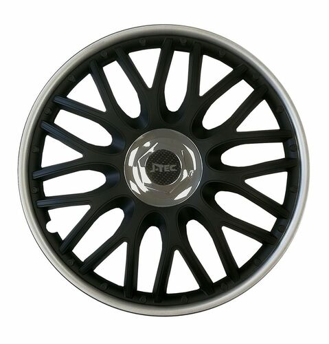 Radzierblenden Radblenden Radkappen (Satz 4 St�ck) Orden R Schwarz 15