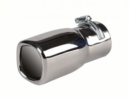 Auspuffblende BASIC-LINE eckig, f�r Auspuff-Durchmesser 32-45 mm