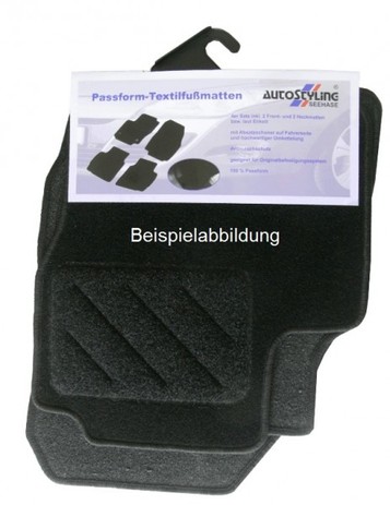 Nadelfilz-Fu�matten f�r Toyota Prius Bj. 2001 - 2004