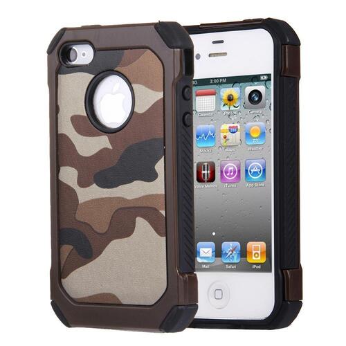 Outdoor Case f�r Apple iPhone 4 4S TPU Hybrid Camouflage 