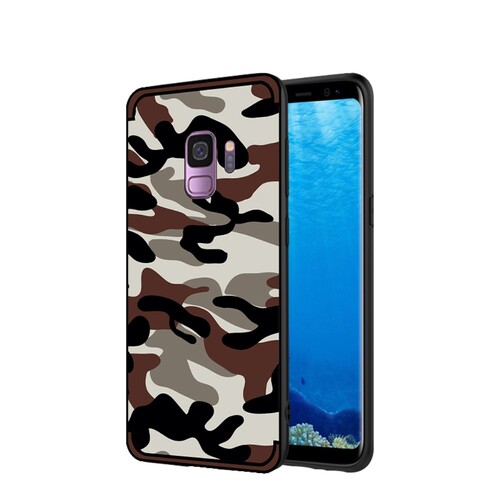 TPU Case f�r Samsung Galaxy S9 G960 NXE Camouflage Kickstand
