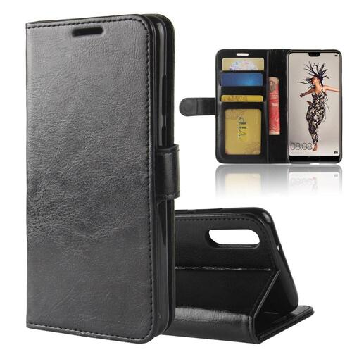 Wallet Case f�r Huawei P20 Crazy Horse Card Slot