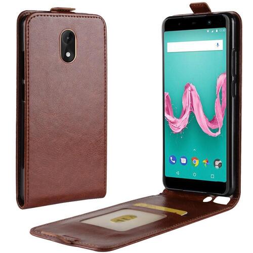 Flip Case f�r Wiko Lenny 5 Crazy Horse Card Slot