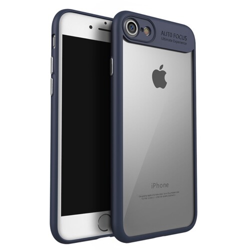 IPAKY TPU Gel Case f�r Apple iPhone 8 7 SE 2020 Frame elastisch Transparent 