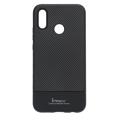 IPAKY TPU Case f�r Huawei P20 LITE Carbon Fiber Muster