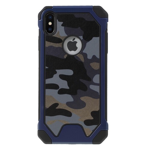 Outdoor Case f�r Apple iPhone XS MAX TPU Hybrid Camouflage 