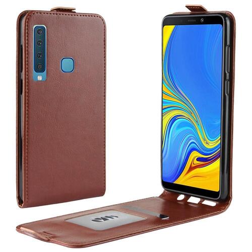 Flip Case f�r Samsung Galaxy A9 (2018) Crazy Horse Card Slot