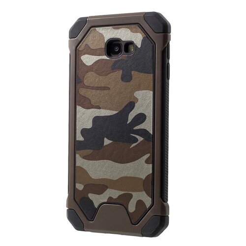 Outdoor Case f�r Samsung Galaxy J4+ (2018) TPU Hybrid Camouflage 