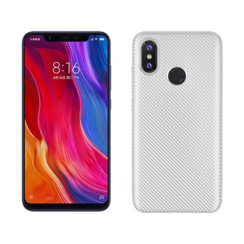 TPU Case f�r Xiaomi Mi 8 Soft Carbon Fiber Muster
