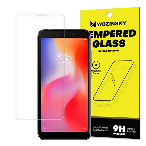 WOZINSKY Schutzglas Folie Tempered Glass Screen Protector f�r Xiaomi Redmi 6 6A