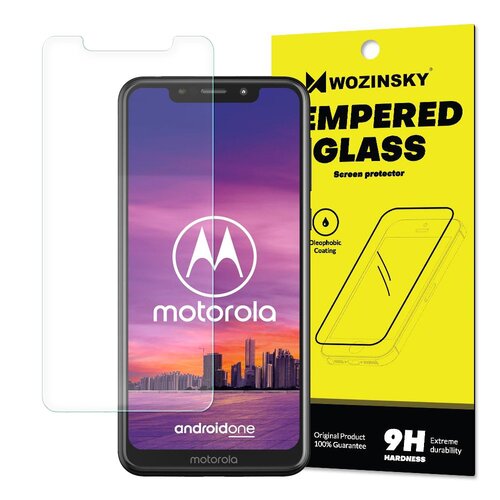 WOZINSKY Schutzglas Folie Tempered Glass Screen Protector Film f�r Motorola One