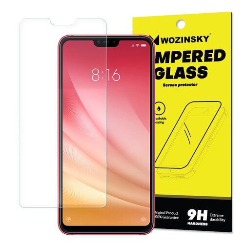 WOZINSKY Schutzglas Folie Tempered Glass Screen Protector f�r Xiaomi Mi 8 Lite