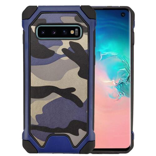 Outdoor Case f�r Samsung Galaxy S10 TPU Hybrid Camouflage 