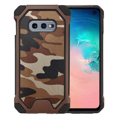 Outdoor Case f�r Samsung Galaxy S10e TPU Hybrid Camouflage