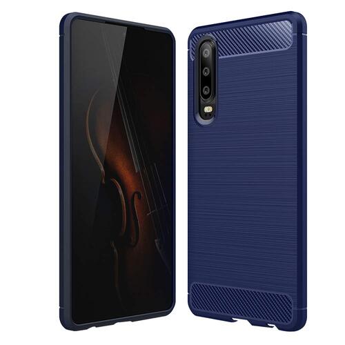 TPU Case f�r Huawei P30 Carbon Skin Brushed H�lle