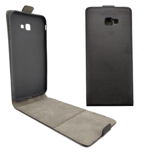 Flip Case f�r Samsung Galaxy J4+ 2018 TPU Flexi Slim Klapp Etui Magnet