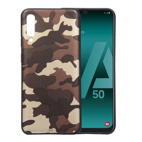 TPU Case f�r Samsung Galaxy A50 Camouflage Muster Flexi Handyh�lle
