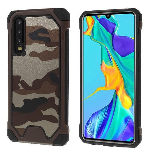 Outdoor Case f�r Huawei P30 TPU Hybrid Camouflage Schutzh�lle 