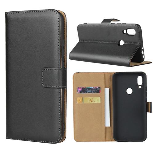 Wallet Case f�r Xiaomi Redmi 7 TPU Echt Leder Handy Tasche