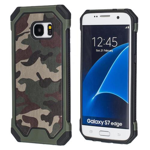 Outdoor Case f�r Samsung Galaxy S7 Edge TPU Hybrid Camouflage