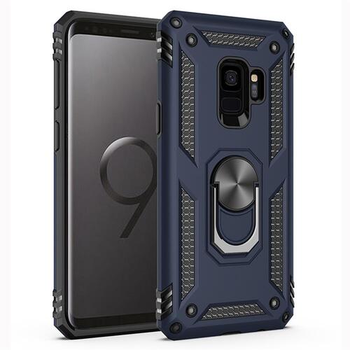 Outdoor Case f�r Samsung Galaxy S9 TPU Hybrid Sergeant Armor Metall Ring H�lle 