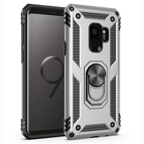 Outdoor Case f�r Samsung Galaxy S9 TPU Hybrid Sergeant Armor Metall Ring H�lle 