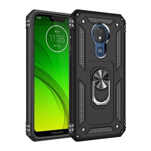 Outdoor Case f�r Motorola Moto G7 POWER TPU Hybrid Sergeant Metall Ring H�lle