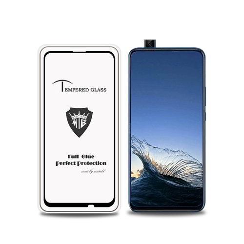Schutzglas Full Cover Curved Folie Tempered Glass Film f�r Huawei P Smart Z