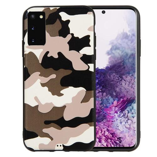 TPU Case f�r Samsung Galaxy S20 Camouflage Muster Flexi Handyh�lle Army Cover 