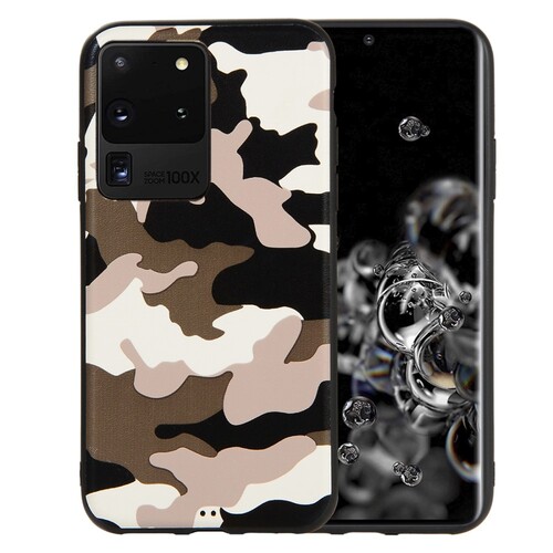 TPU Case f�r Samsung Galaxy S20 ULTRA Camouflage Muster Flexi Handyh�lle Cover