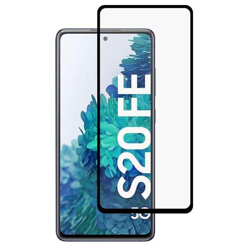 Schutzglas f�r SAMSUNG GALAXY S20 FE Full Cover Curved Tempered Glass Folie