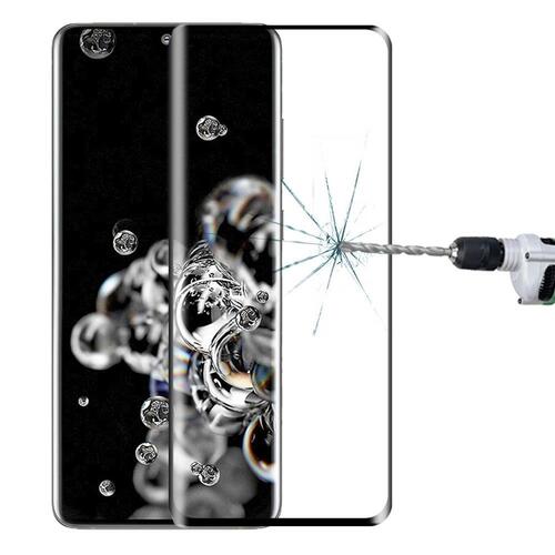 Schutzglas f�r SAMSUNG GALAXY S20 ULTRA Full Cover Curved Tempered Glass Folie