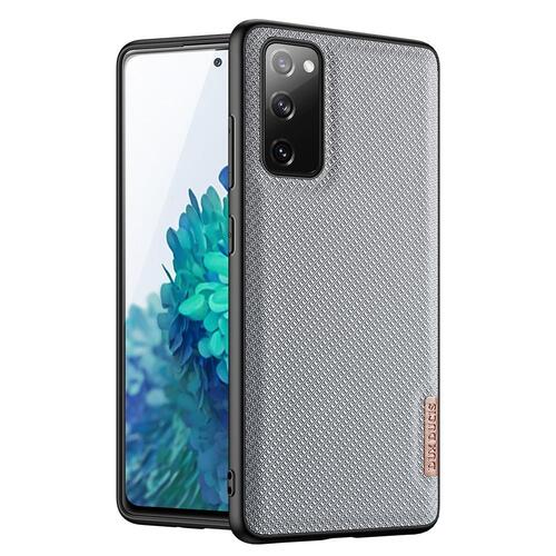 DUX DUCIS TPU Case f�r SAMSUNG GALAXY S20 FE Fino Series Nylon Textur H�lle