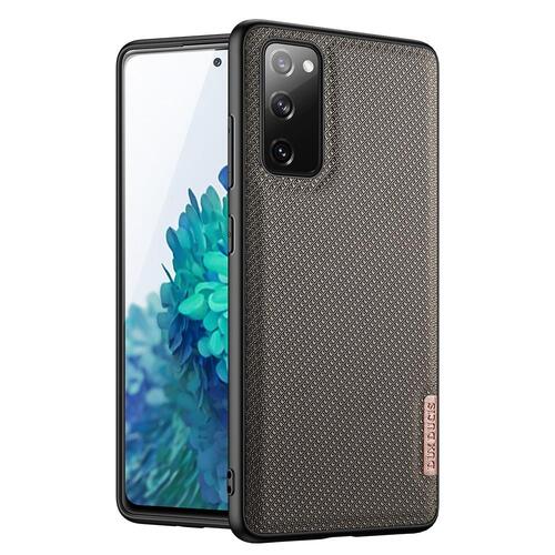 DUX DUCIS TPU Case f�r SAMSUNG GALAXY S20 FE Fino Series Nylon Textur H�lle