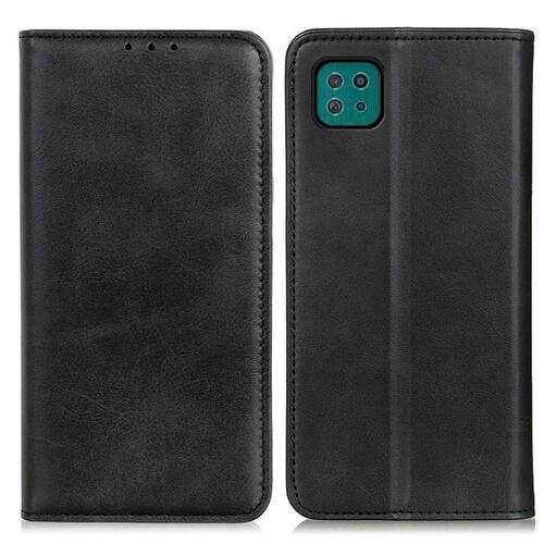 Wallet Case f�r SAMSUNG GALAXY A22 5G Echt Leder Magnet Handy Tasche Klapp H�lle