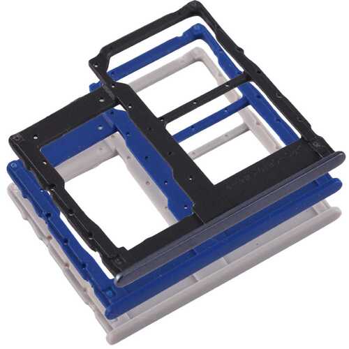 Dual SIM Kartenhalter f�r SAMSUNG GALAXY A40 Micro SD Card Tray Holder Fach Slot