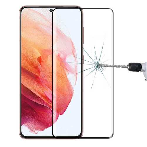 Schutzglas f�r SAMSUNG GALAXY S21 Full Cover Full Glue Curved Tempered Glass