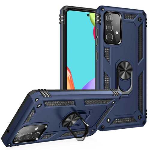 Outdoor Case f�r SAMSUNG GALAXY A52 A52s TPU Hybrid Sergeant Armor Ring H�lle