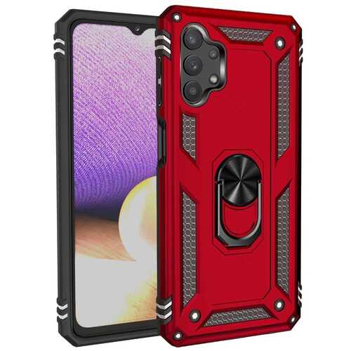 Outdoor Case f�r SAMSUNG GALAXY A32 5G TPU Hybrid Sergeant Armor Ring H�lle