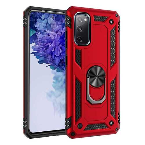 Outdoor Case f�r SAMSUNG GALAXY S20 FE TPU Hybrid Sergeant Armor Ring H�lle 