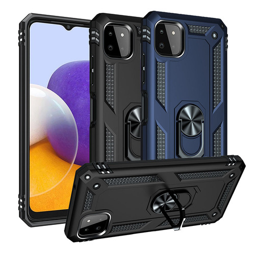 Outdoor Case f�r SAMSUNG GALAXY A22 5G TPU PC Hybrid Sergeant Armor H�lle Cover