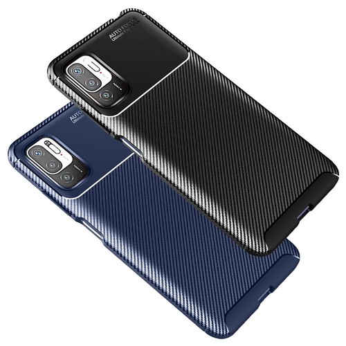 TPU Case f�r XIAOMI REDMI NOTE 10 5G Carbon Fiber Muster Shockproof H�lle Cover