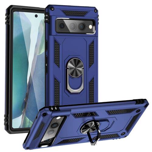 Outdoor H�lle f�r Google Pixel 7 PRO TPU PC Hybrid Sergeant Armor Ring Cover 