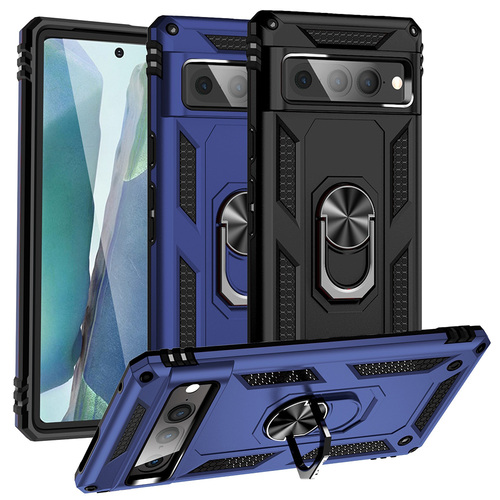 Outdoor H�lle f�r Google Pixel 7 PRO TPU PC Hybrid Sergeant Armor Ring Cover