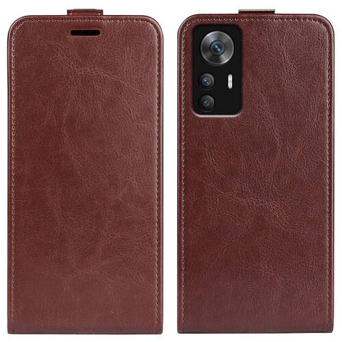 Handy Tasche f�r Xiaomi 12T 12T PRO Crazy Horse Klappetui Swipe Card H�lle Case 