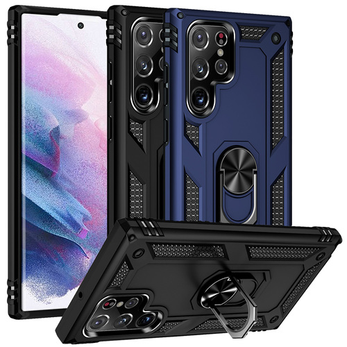 Outdoor H�lle f�r Samsung Galaxy S23 ULTRA TPU PC Hybrid Sergeant Armor Cover