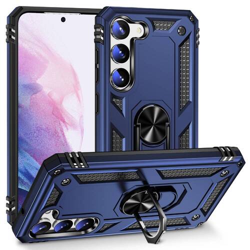 Outdoor H�lle f�r Samsung Galaxy S23 PLUS TPU PC Hybrid Sergeant Armor Cover 