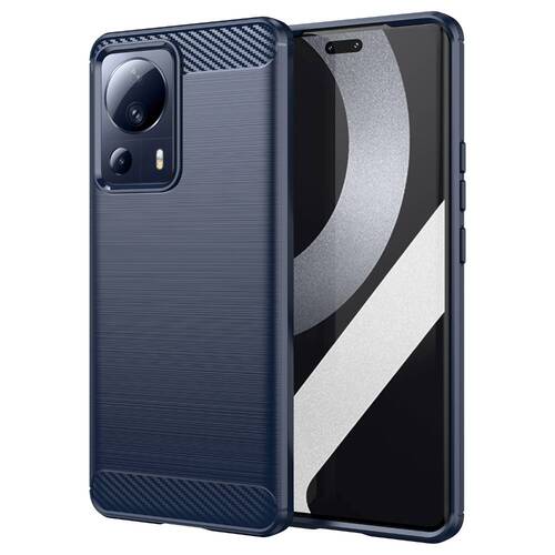 TPU H�lle f�r Xiaomi 13 LITE Carbon Fiber Skin Brushed Schutzcover Soft Case 