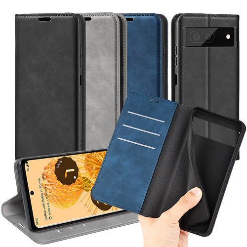 Handy Tasche f�r Google Pixel 7 Retro Skin Magnetic Klappetui Schutzh�lle Case